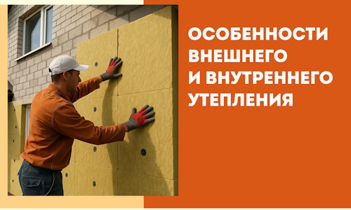 Какие особенности внешнего и внутреннего утепления в Тамбове