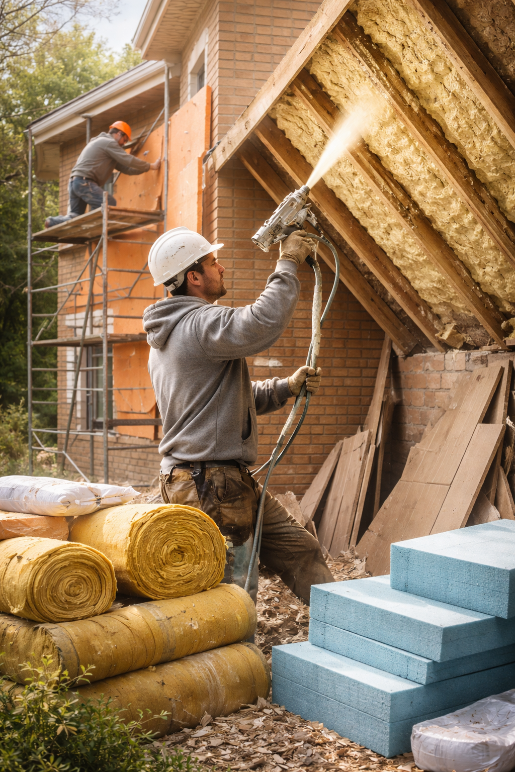 Утепление домов в Тамбове под ключ от 4265 руб/м2 | Профессионально — ТепломастерТмб