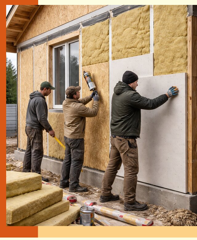 Профессиональное утепление дома из SIP-панелей в Тамбове