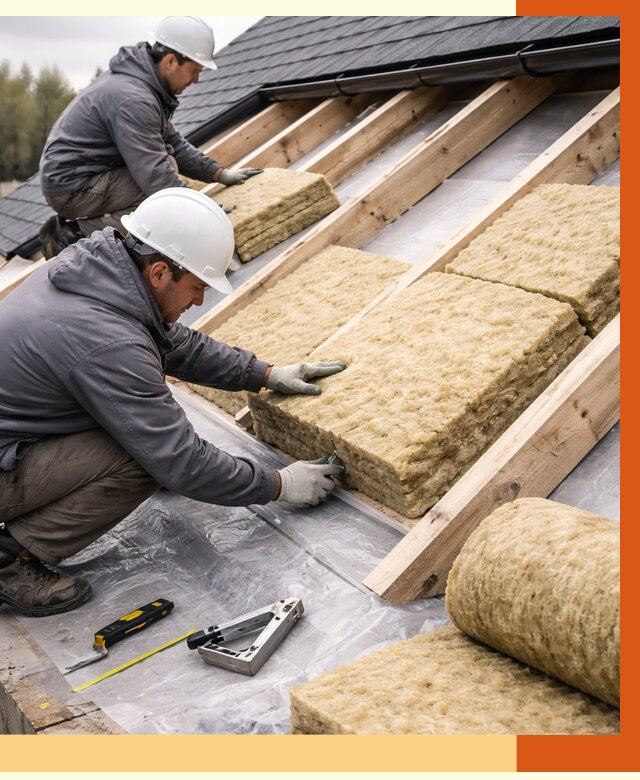 Утепление крыши в Тамбове от 1878 руб./м2 — комплексное утепление кровли | ТепломастерТмб