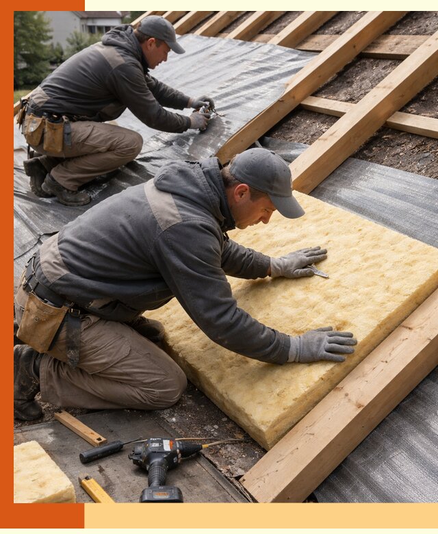 Профессиональное утепление крыши в Тамбове качественно и надежно