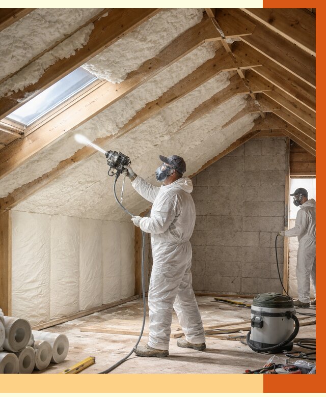 Утепление мансарды ППУ в Тамбове от 2792 руб./м² — заказать под ключ | ТепломастерТмб