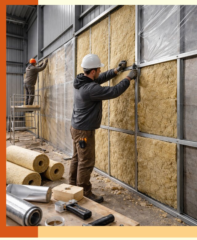 Утепление ангара в Тамбове — профессиональная теплоизоляция помещений