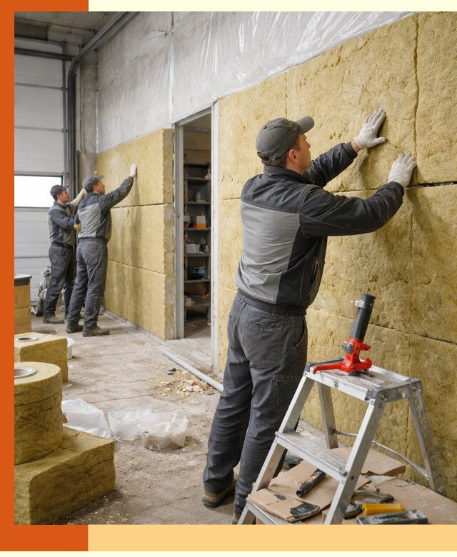 Утепление автосервиса и мастерских в Тамбове качественно и надёжно