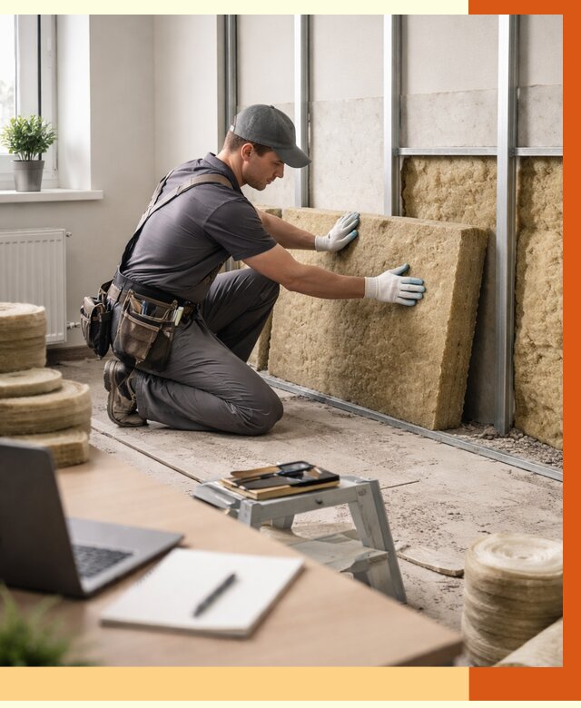 Утепление офиса в Тамбове от 4569 руб/м2 — комплексное утепление офиса под ключ | ТепломастерТмб