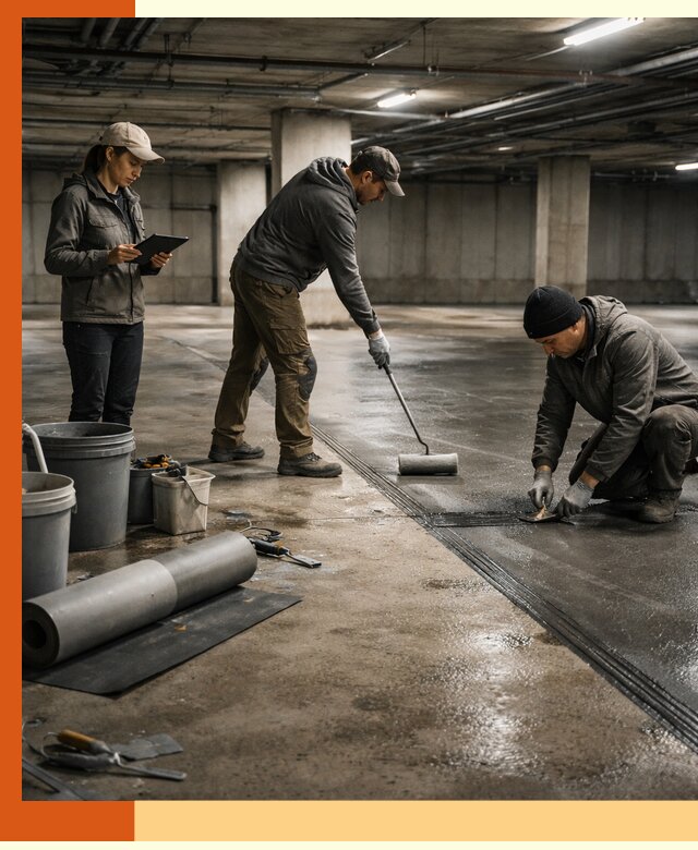 Гидроизоляция паркинга в Тамбове: качественная защита зданий